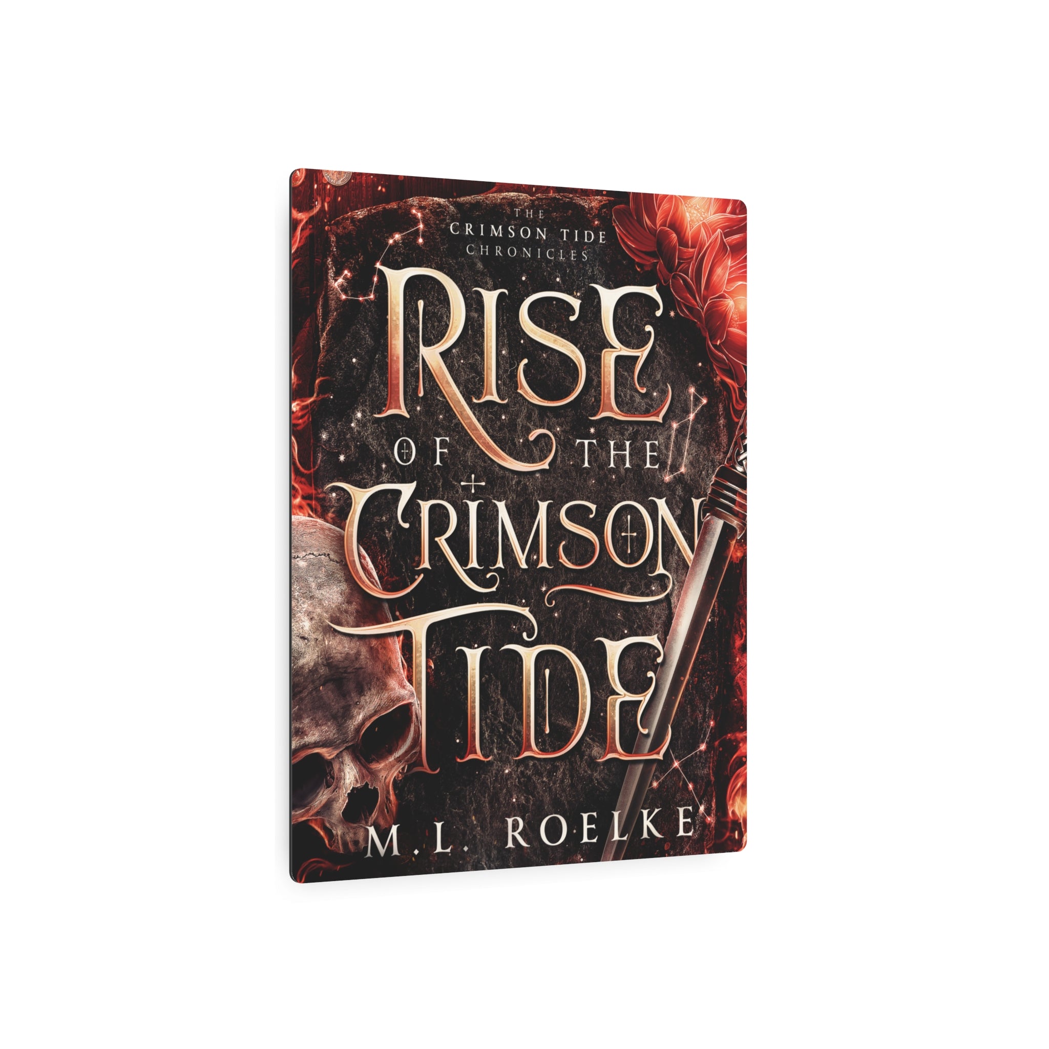 Metal Art Sign — Rise of the Crimson Tide Cover Art