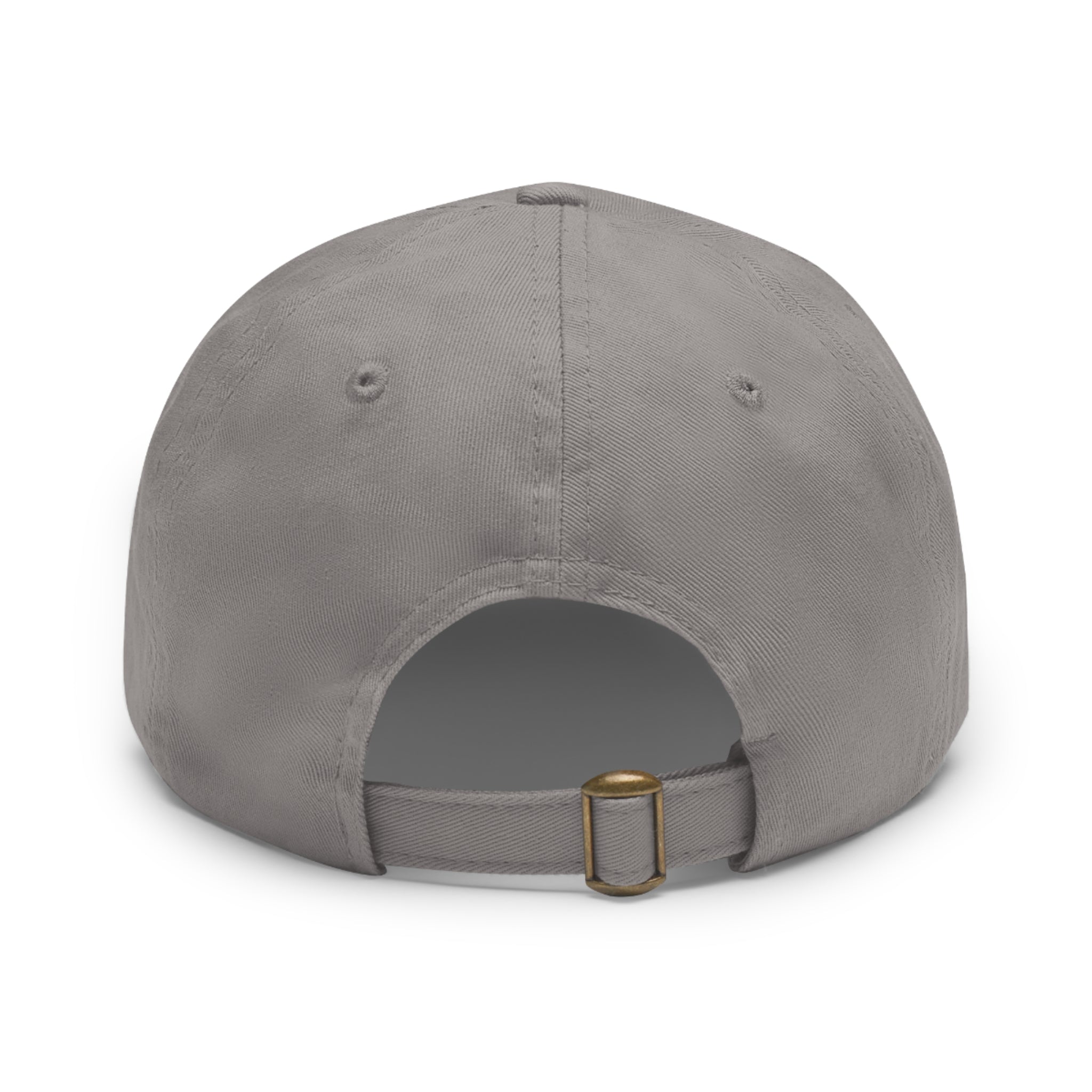 Skull & Crossbones Leather Patch Dad Hat — Edgy Pirate Skull Cap