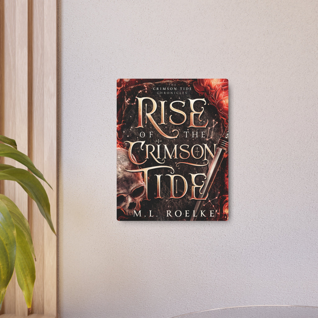 Metal Art Sign — Rise of the Crimson Tide Cover Art