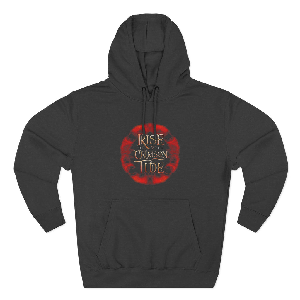 Rise Crimson Tide Hoodie — Coastal Tide Graphic Fleece Hoodie