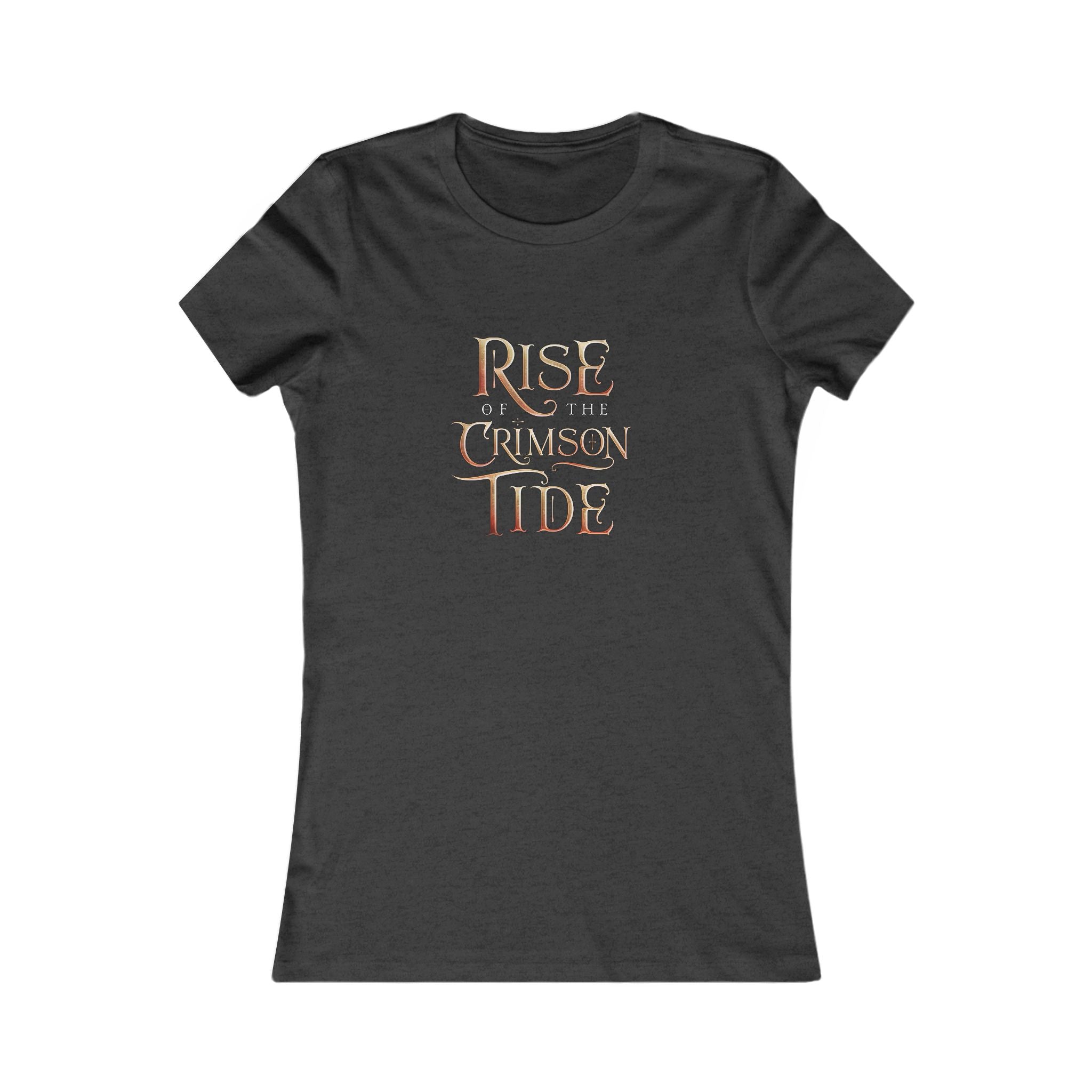 Rise the Crimson Tide Women's Tee — Vintage Script Football Fan Shirt