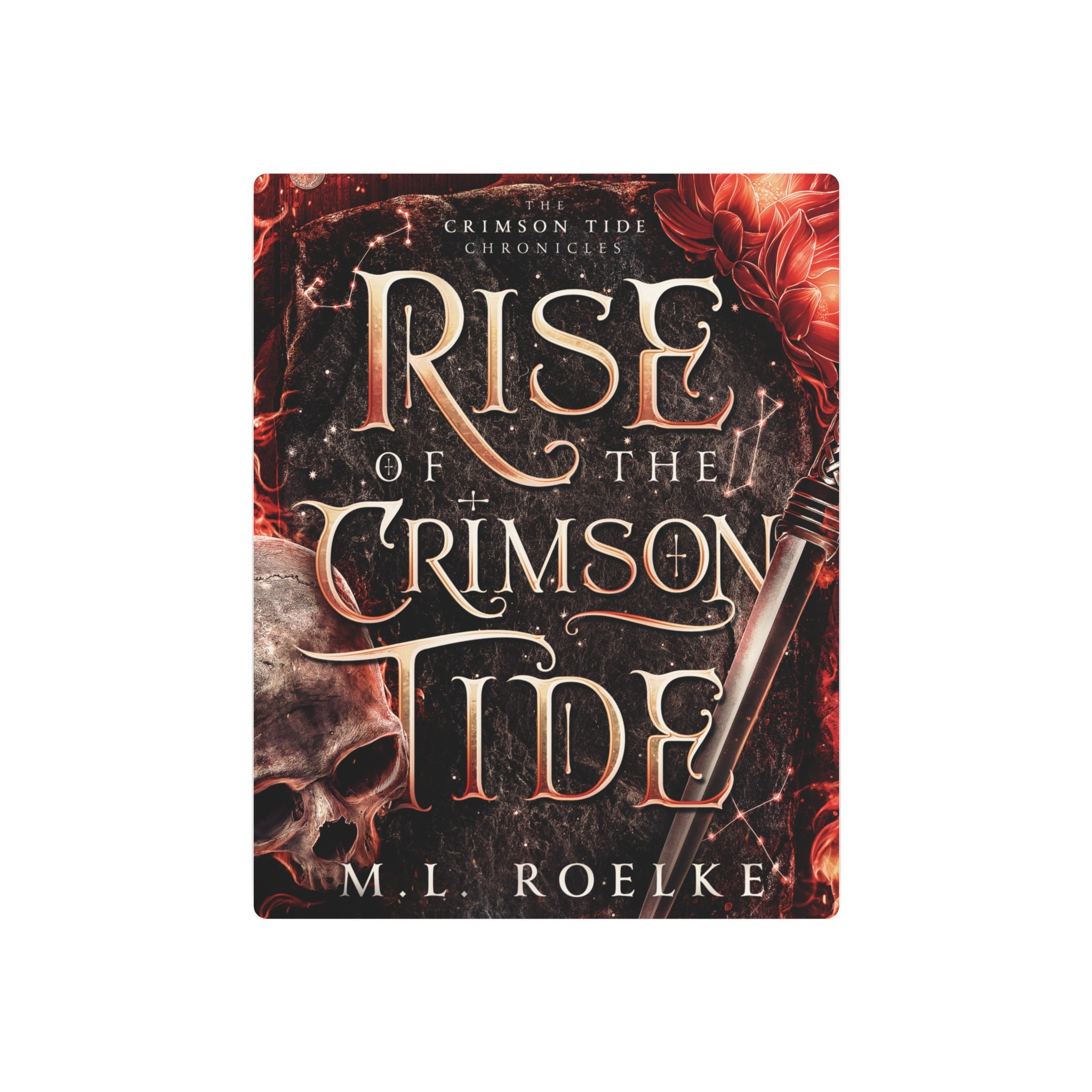 Metal Art Sign — Rise of the Crimson Tide Cover Art