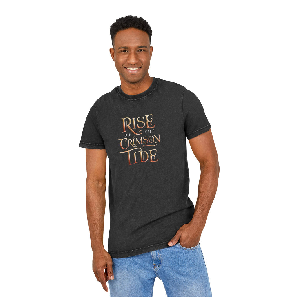 Rise of the Crimson Tide Acid Wash Tee