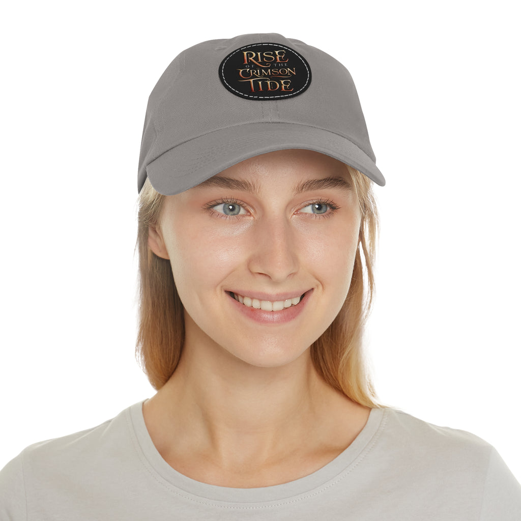 Rise of the Crimson Tide Leather Patch Hat