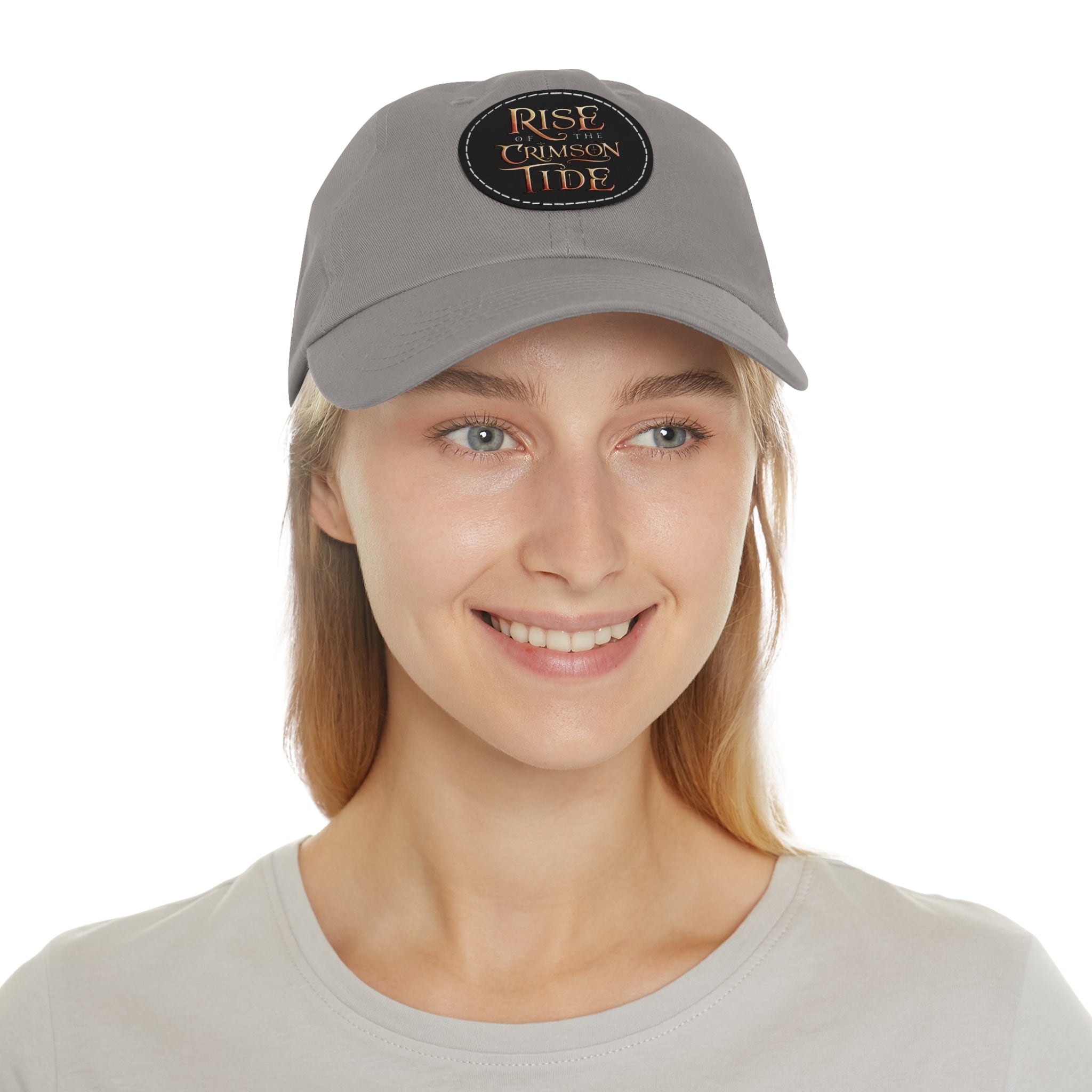 Rise of the Crimson Tide Leather Patch Hat