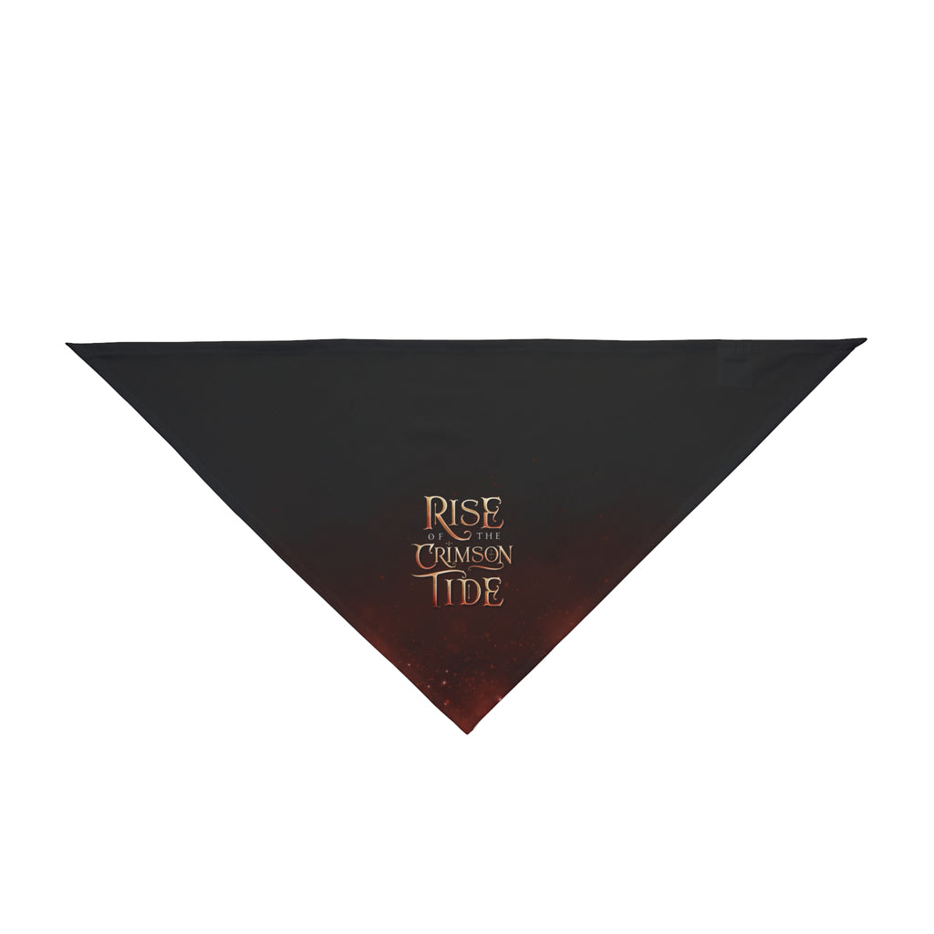 Pet Bandana — "Rise with the Crimson Tide" Dog Bandana