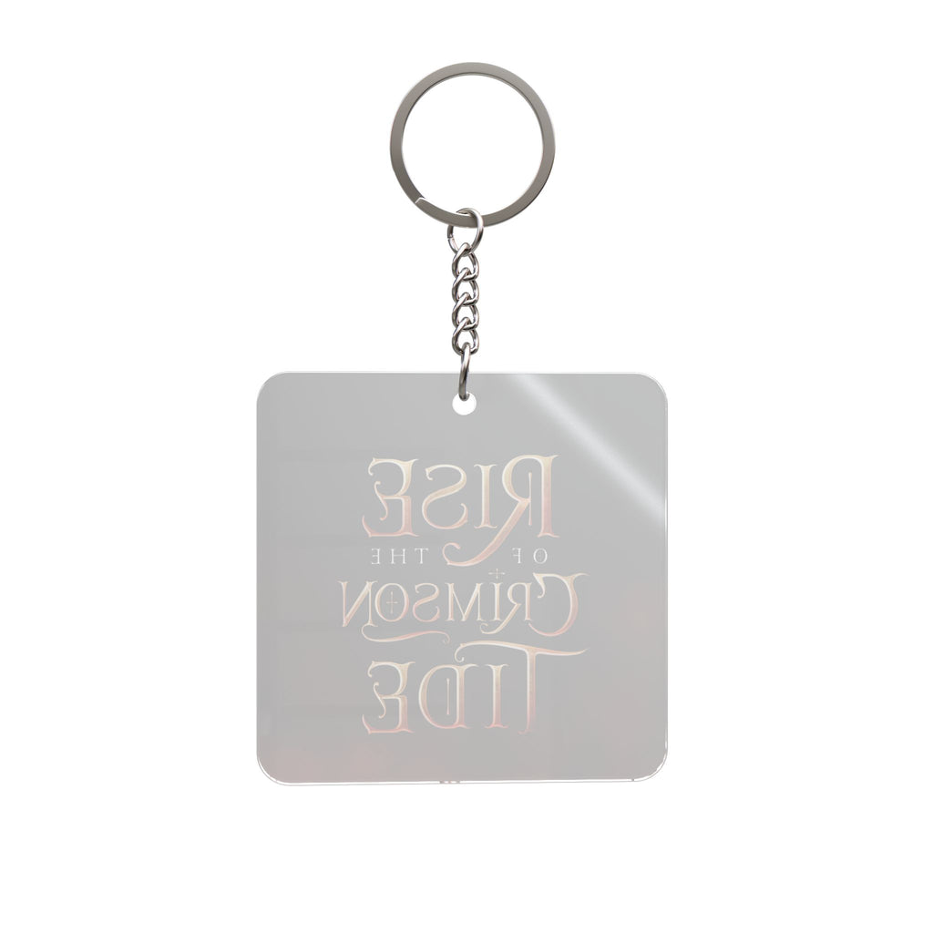 Rise of the Crimson Tide Square Keychain