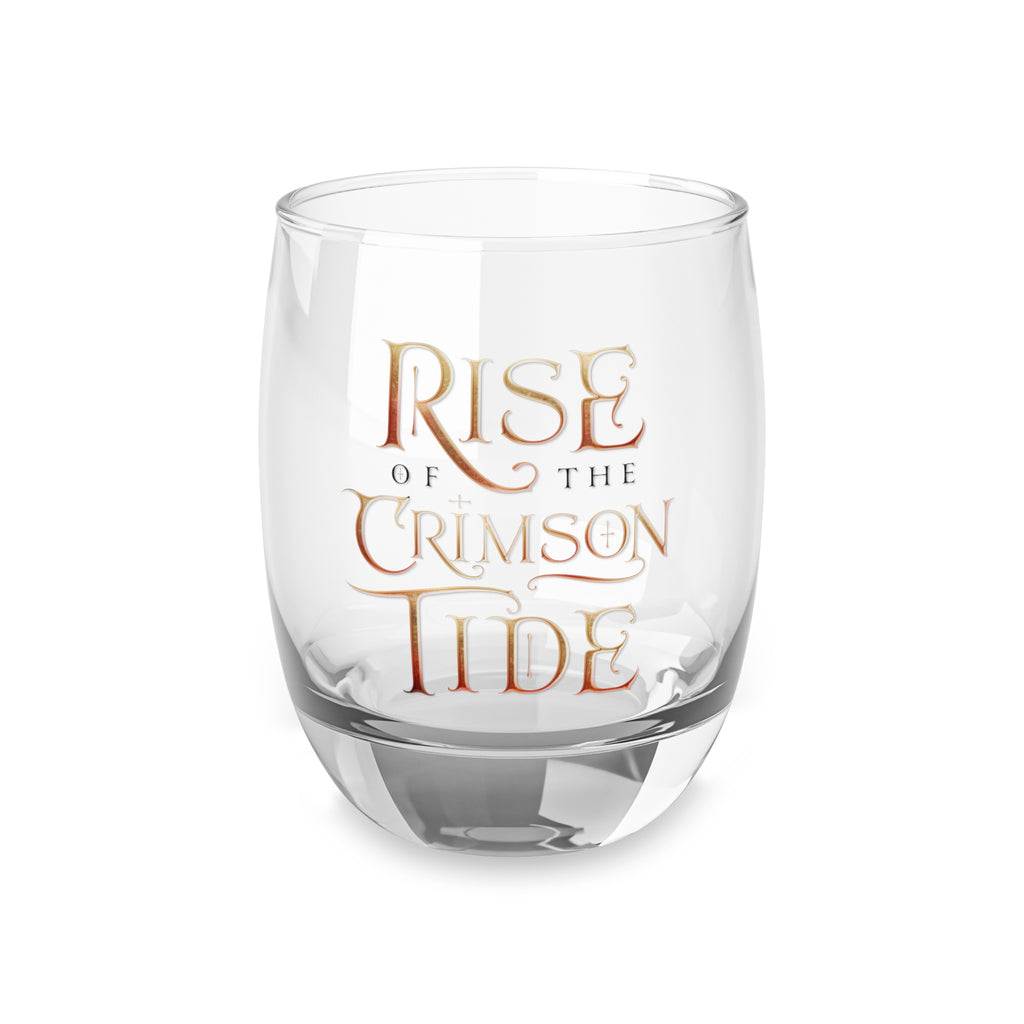 Rise of the Crimson Tide Whiskey Glass