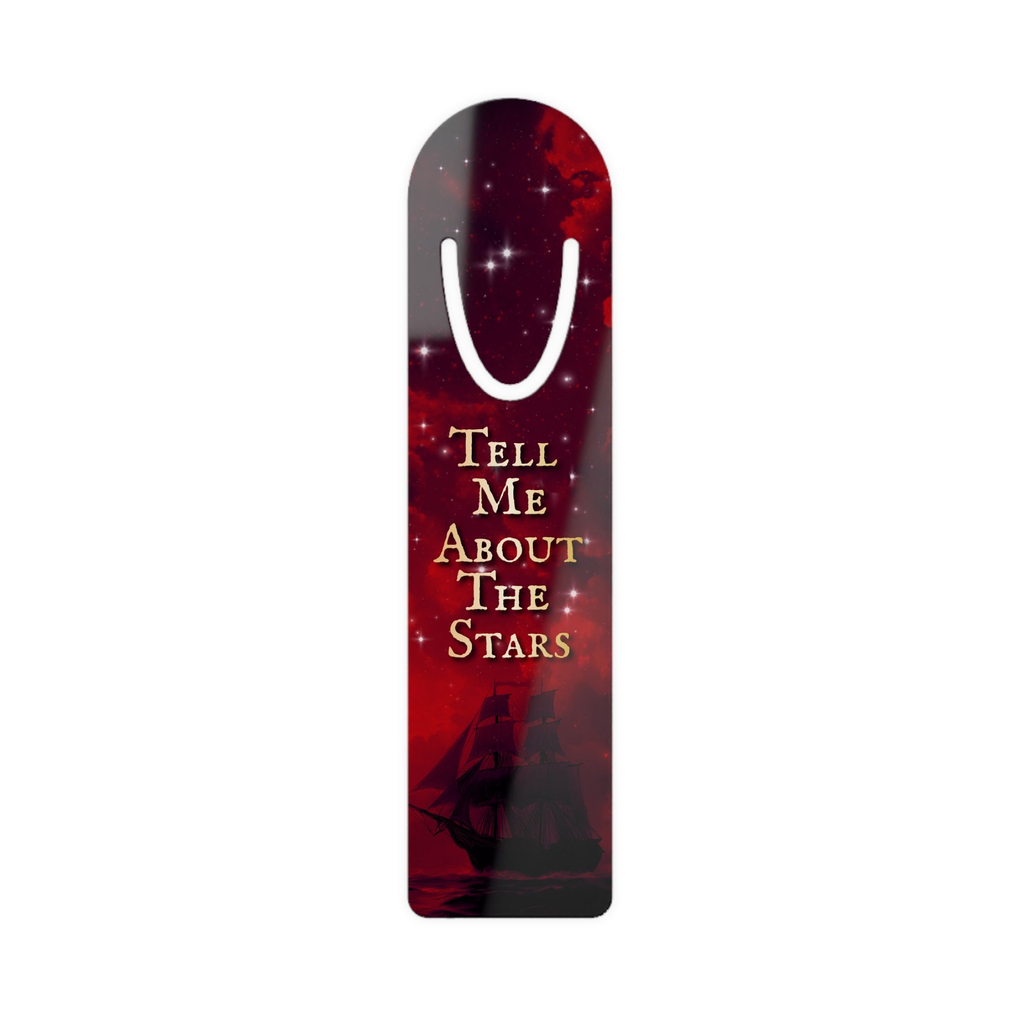Tell Me About the Stars Metal Bookmark