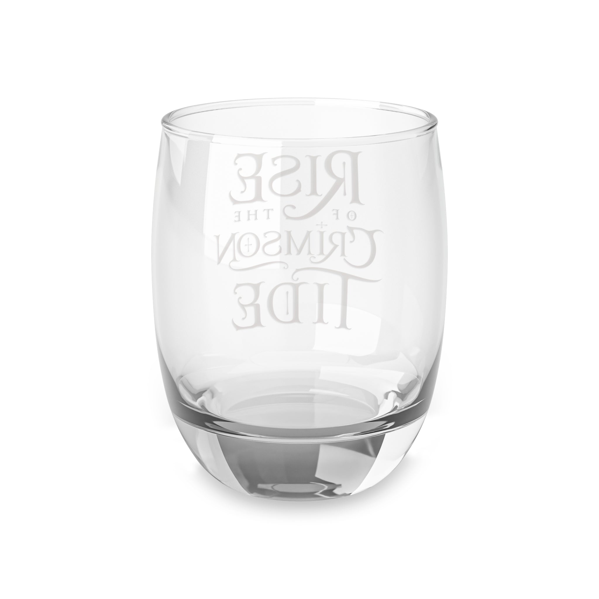 Rise of the Crimson Tide Whiskey Glass