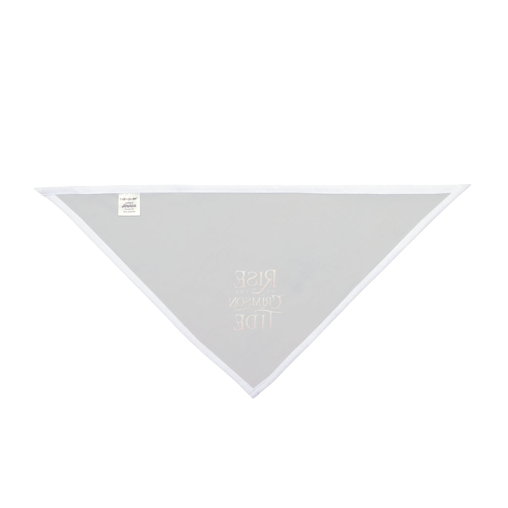 Pet Bandana — "Rise with the Crimson Tide" Dog Bandana