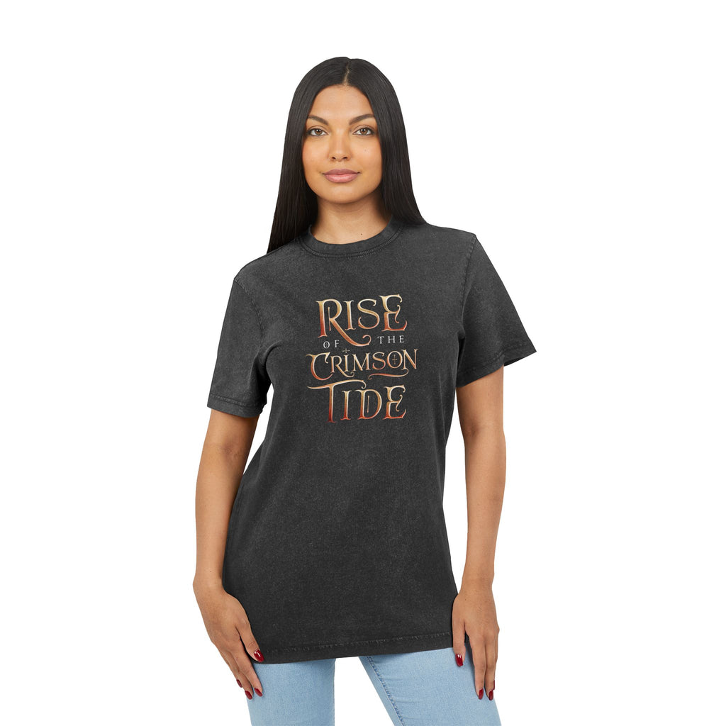 Rise of the Crimson Tide Acid Wash Tee
