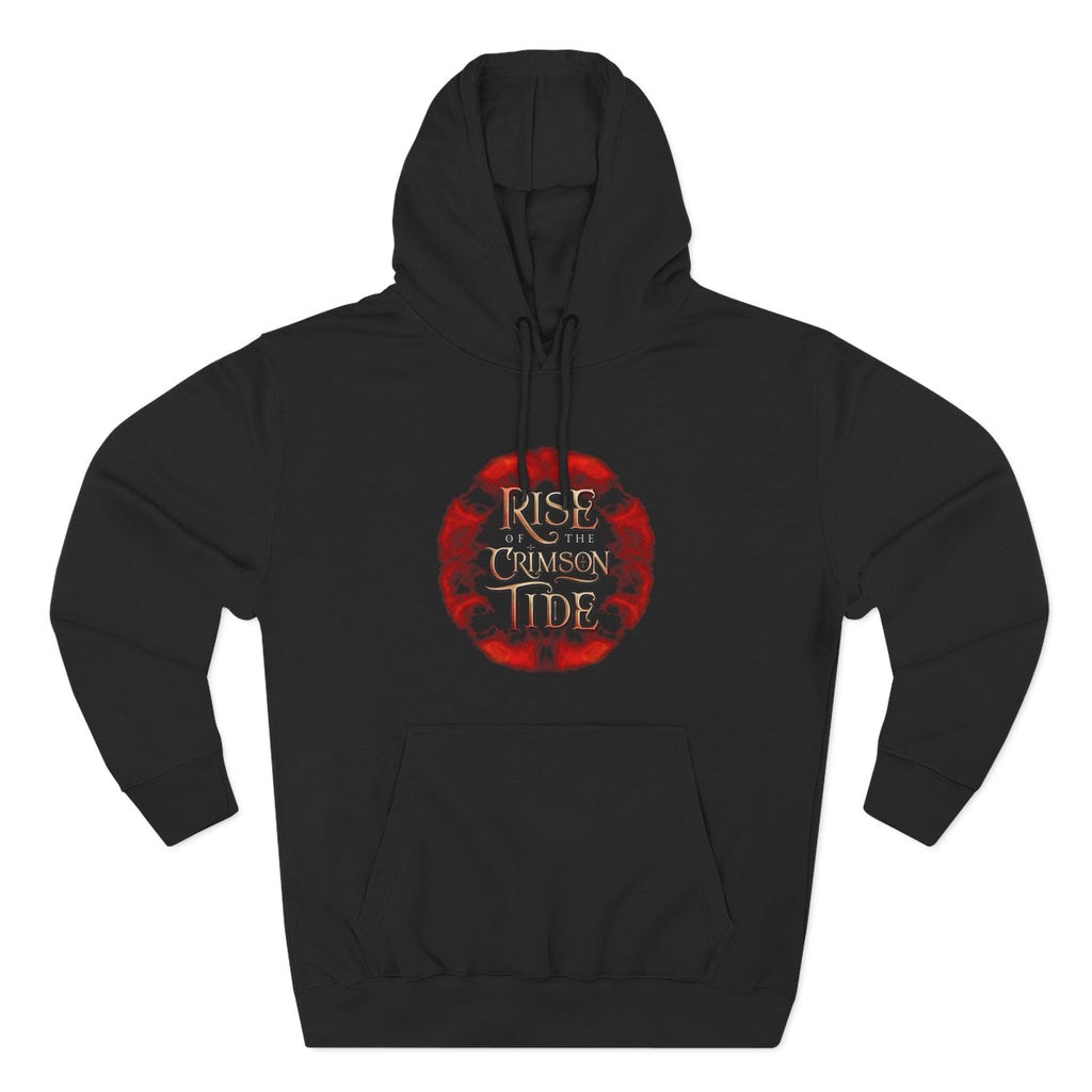 Rise Crimson Tide Hoodie — Coastal Tide Graphic Fleece Hoodie