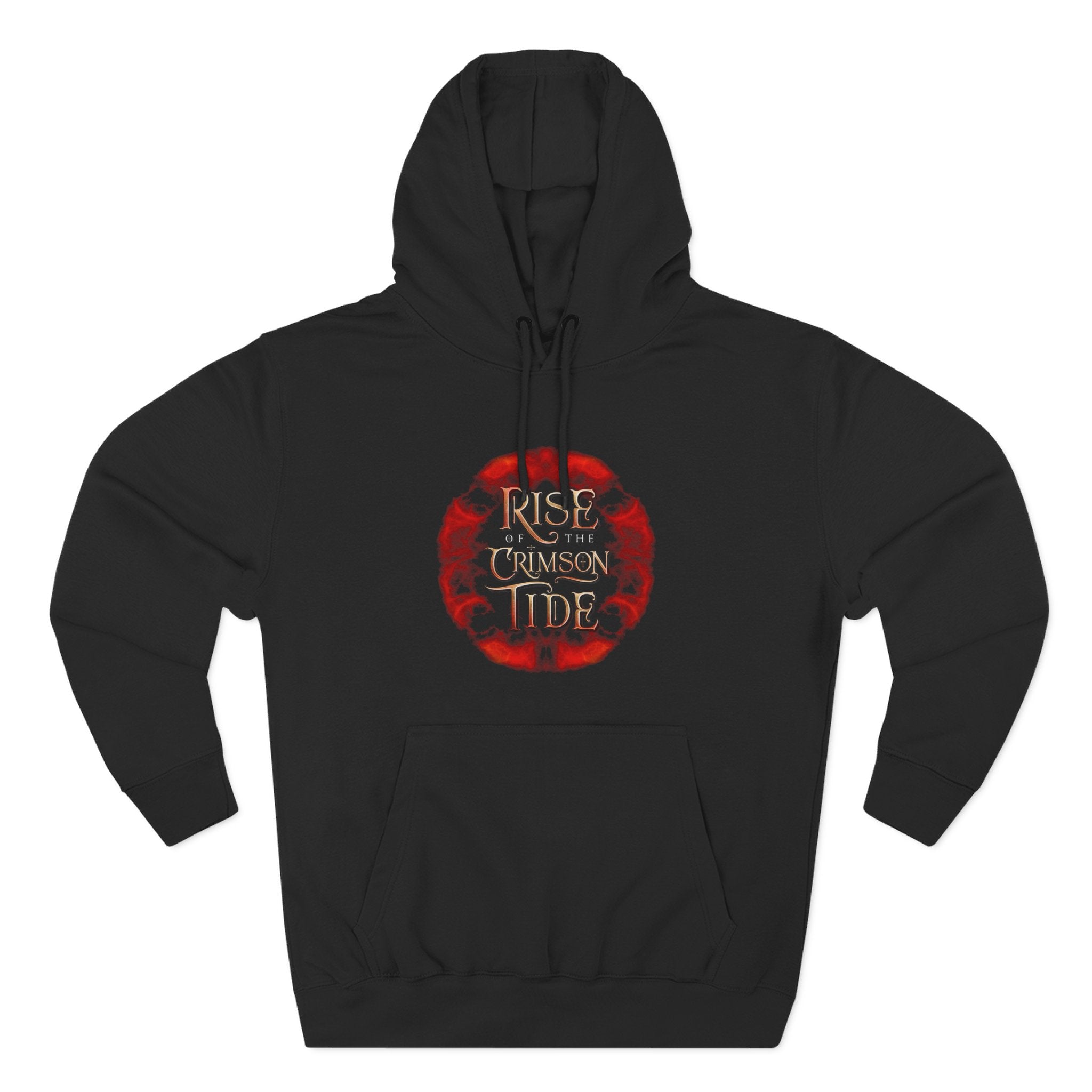 Rise Crimson Tide Hoodie — Coastal Tide Graphic Fleece Hoodie