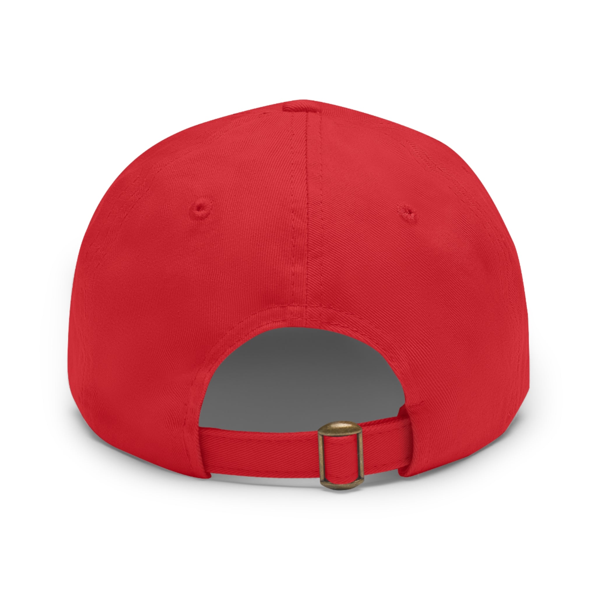 Skull & Crossbones Leather Patch Dad Hat — Edgy Pirate Skull Cap