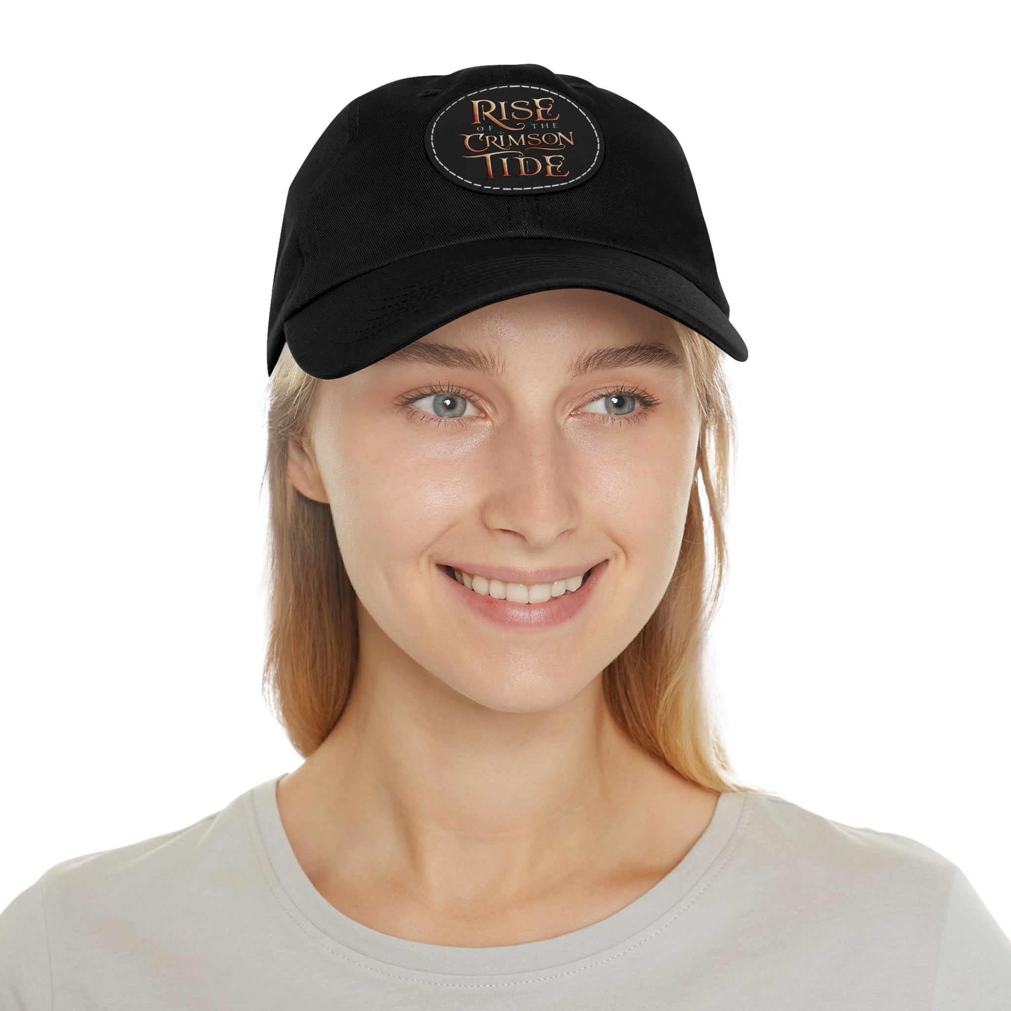 Rise of the Crimson Tide Leather Patch Hat
